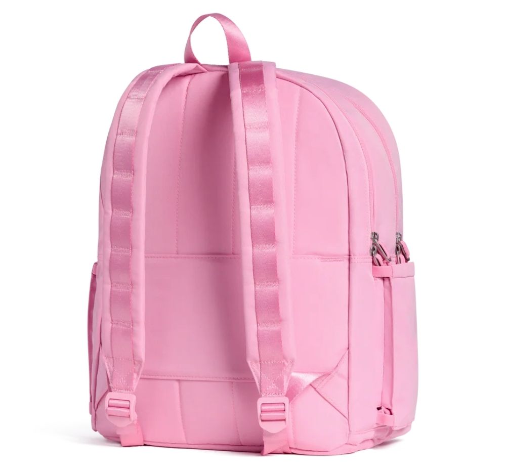 Kane Double Pocket  Backpack Pink