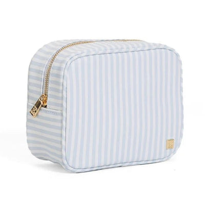 Stripe Blue Luxe Glow Bag