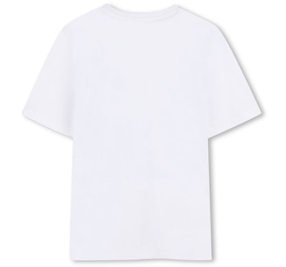 T-Shirt Multi Boss Logo White