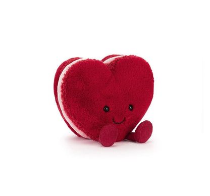 Amuseables Arlette Heart Macaron Red