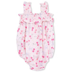 Sweet Bow Cherries Ruffly Strap Bubble