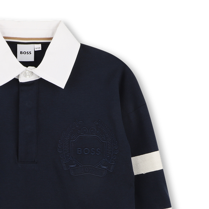 Polo Logo Stripes Navy