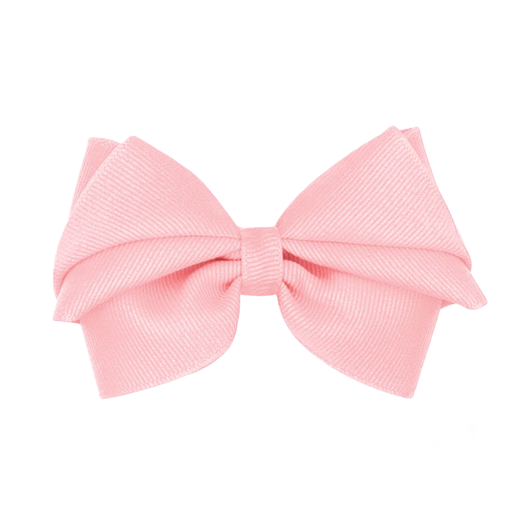 Small Pleated Gg Light Pink Bow