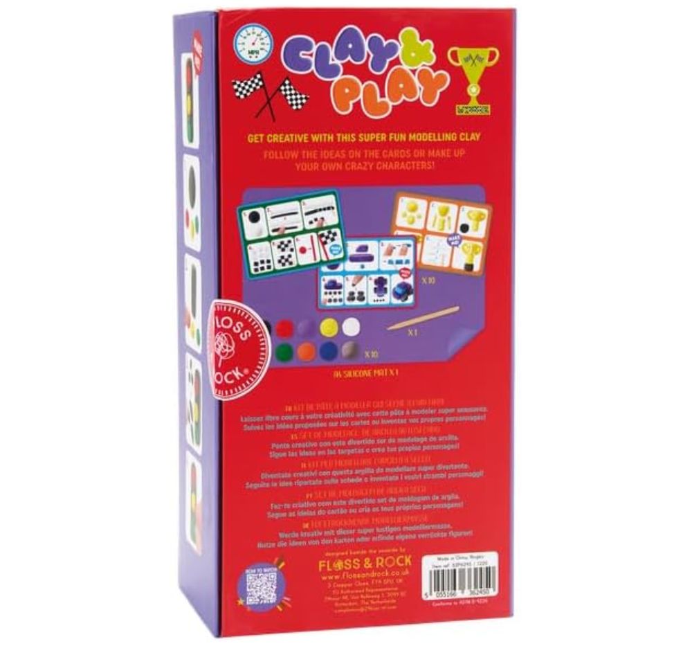 Clay & Play Cars