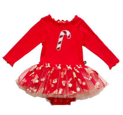 Candy Cane Tutu Baby