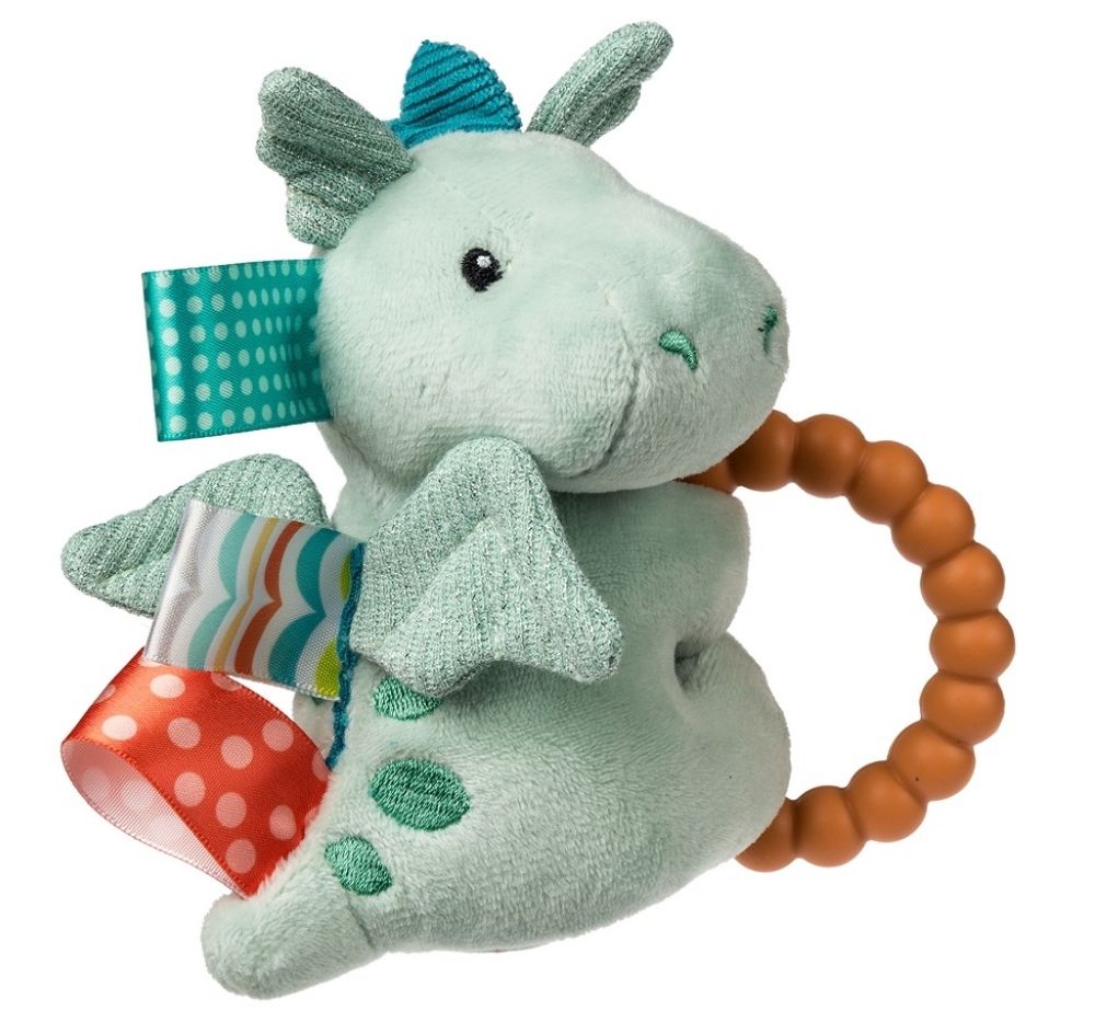 Taggies Drax Dragon Teether Rattle