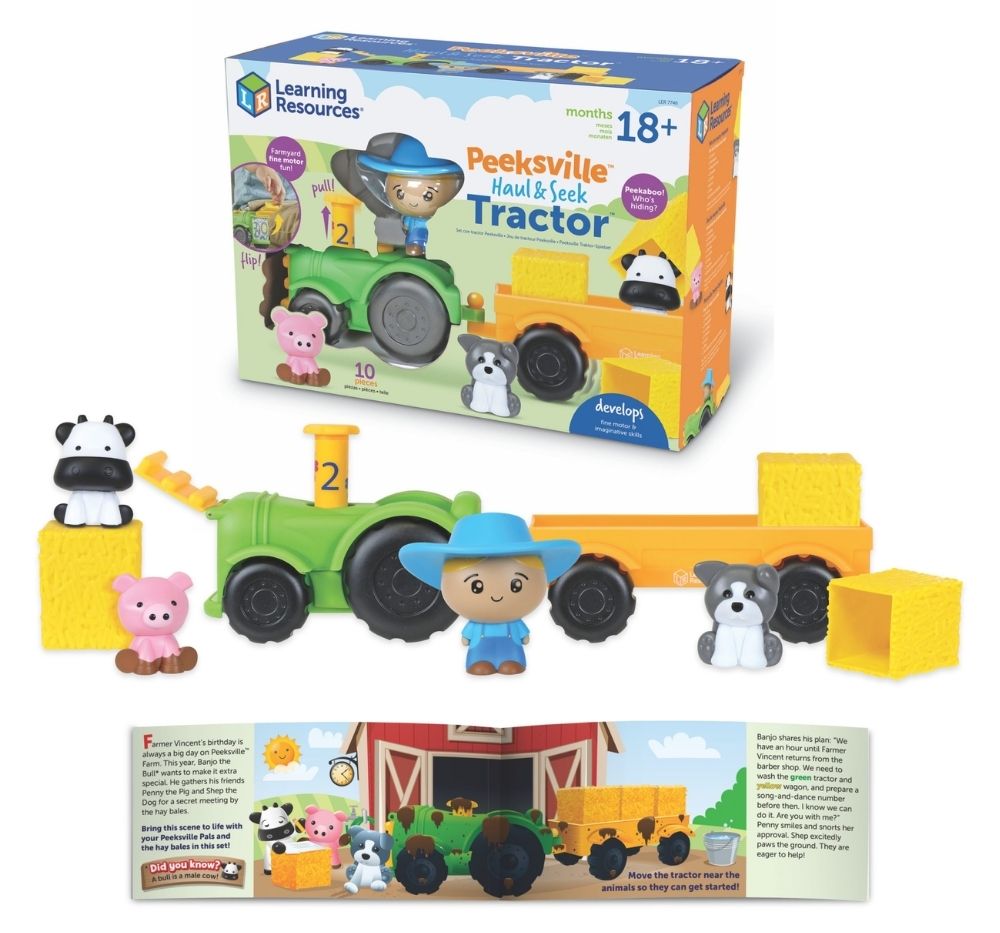 Peeksville Haul and Seek Tractor