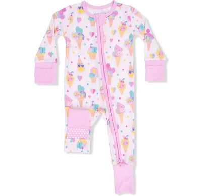 Ice Cream Fun Crew Convertible Romper