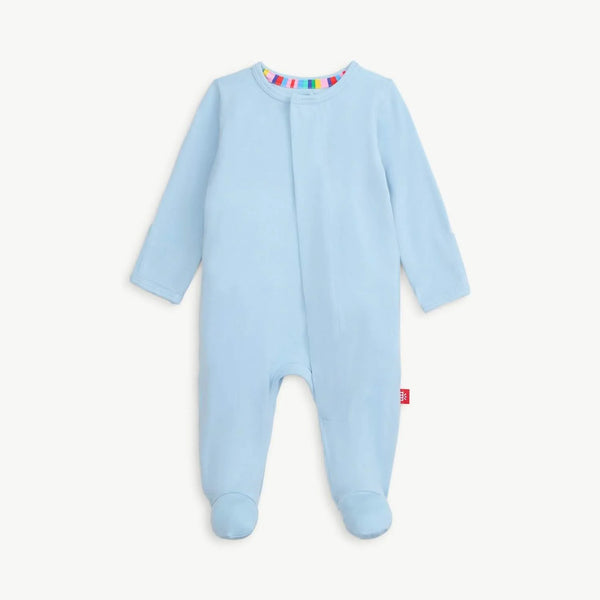 Baby Blue Magnetic Footie