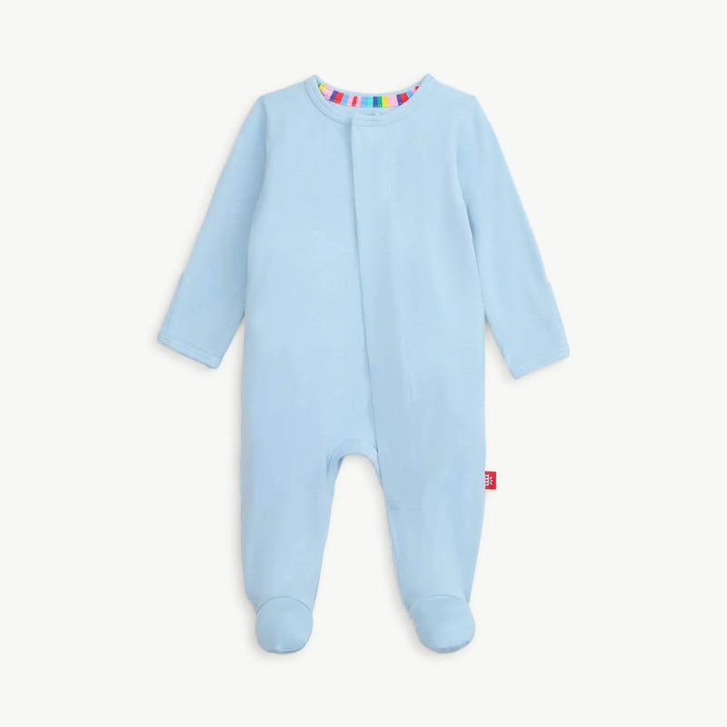 Baby Blue Magnetic Footie