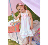 Oceana Jacquard Stripe Sun Dress