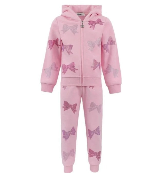 Crystal Bow Jogger Set