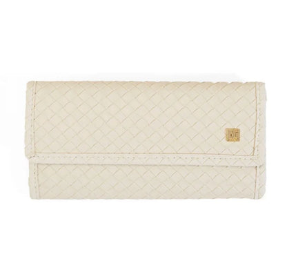 Woven Sand Jewelry Wallet