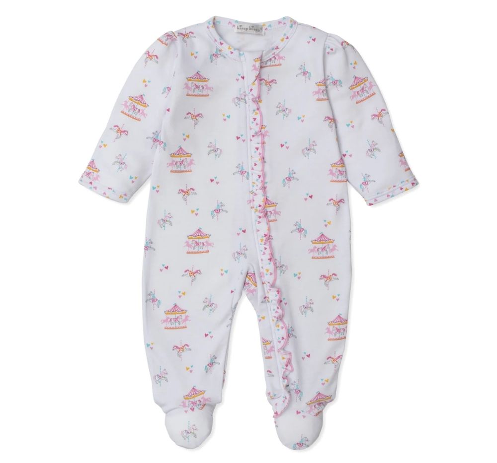 Carousel Magic-Footie w/ Zip Multi