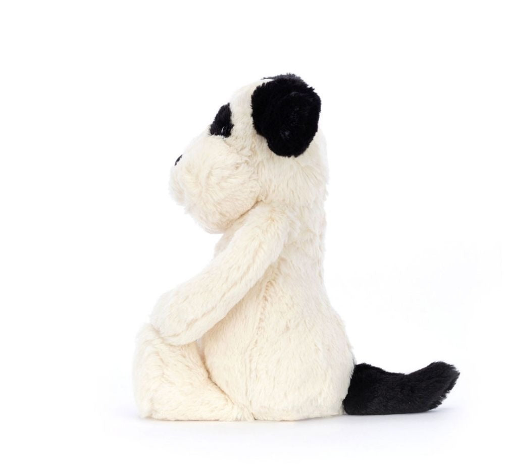 Bashful Black & Cream Puppy Medium