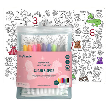 Sugar & Spice Classic Coloring & Doodle Mat