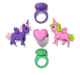 Unicorn Wishes Scented Puzzle Erasers Set of 5