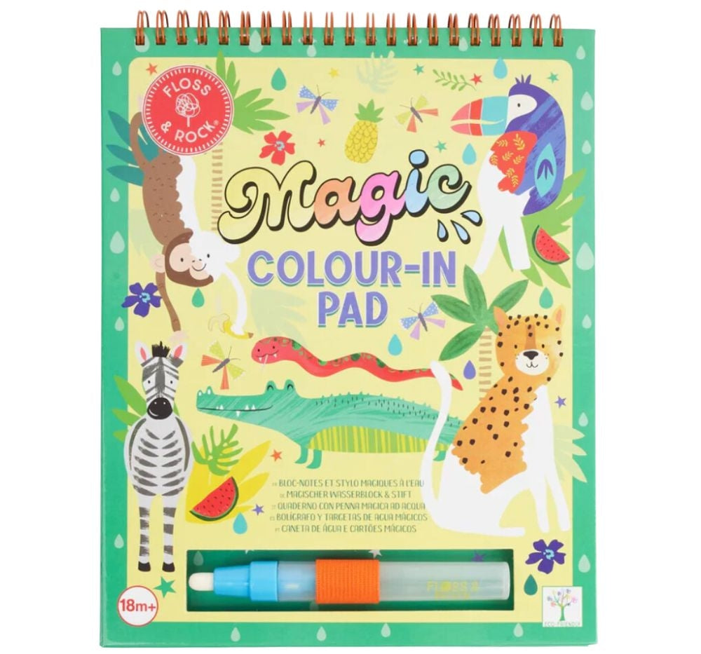 Magic Colour-In Pad Jungle
