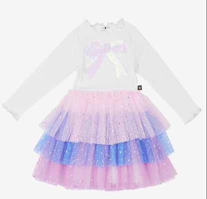 Kim 3 layered Tutu White