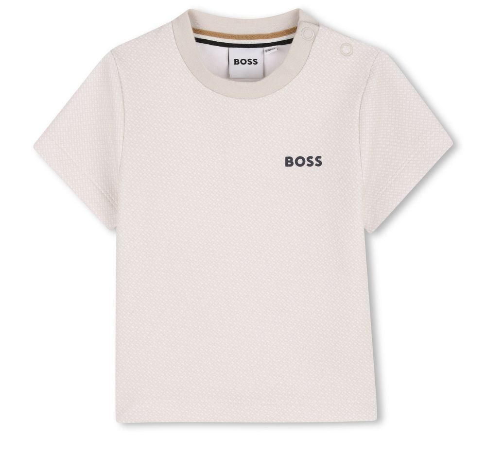Double B Monogrammed T-Shirt Sand