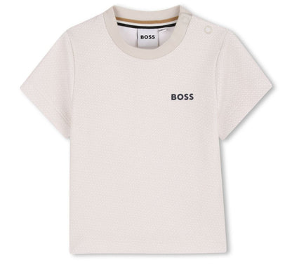 Double B Monogrammed T-Shirt Sand