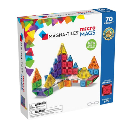 Magna Tiles Micro Mags 70 Pc Set