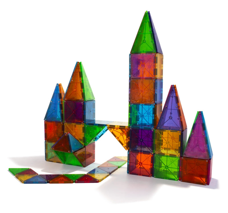 Magna-Tiles Clear Colors 100PC