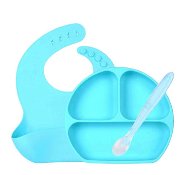 Set Plato, Babero y Cuchara