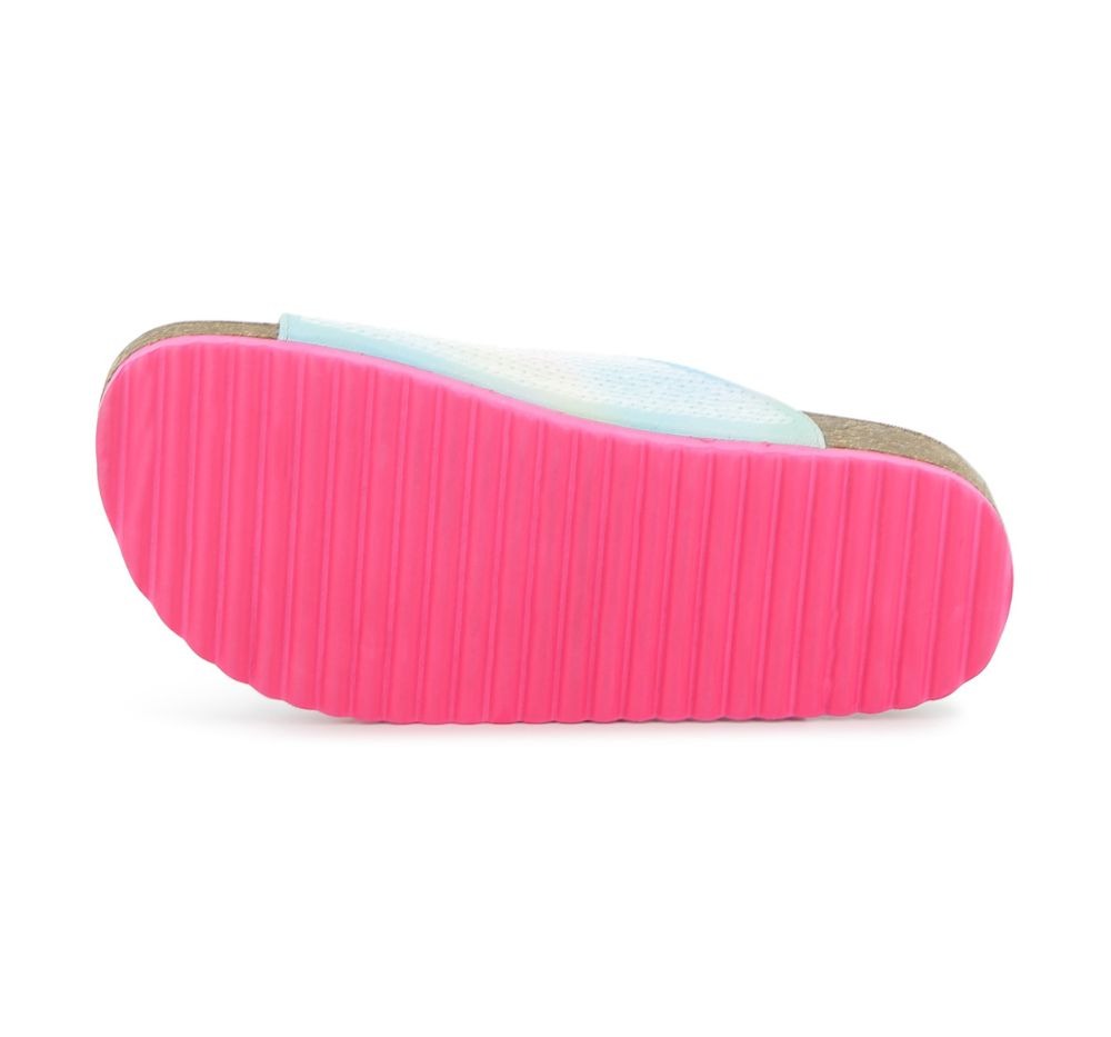 Sparkly Two Strap Slides
