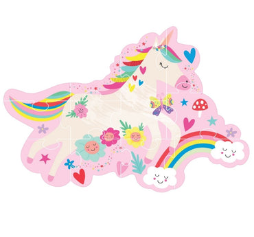 12 PC Shaped Puzzle Rainbow