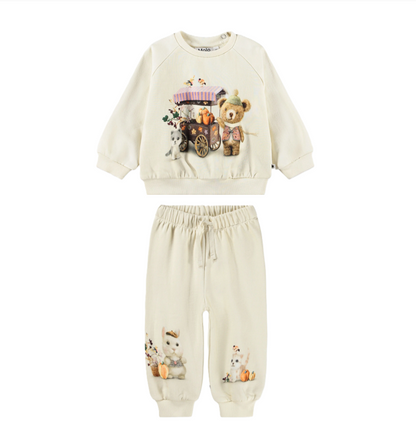 Sweat Shirt & Soft Pant Flower Market