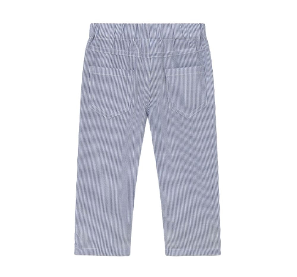 Polo Combinado y Pantalón Seersucker