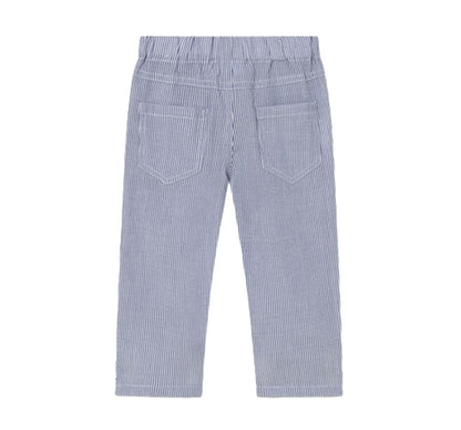 Polo Combinado y Pantalón Seersucker