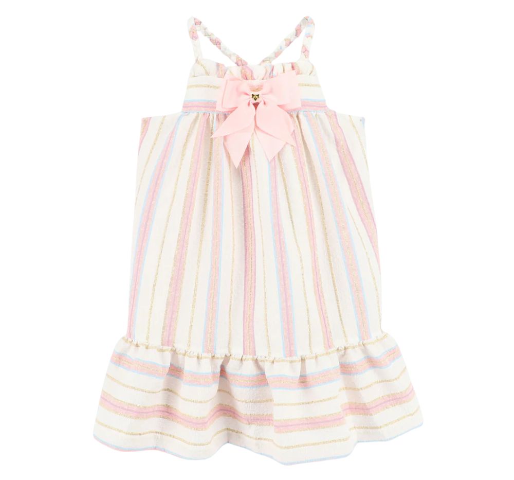 Oceana Jacquard Stripe Sun Dress