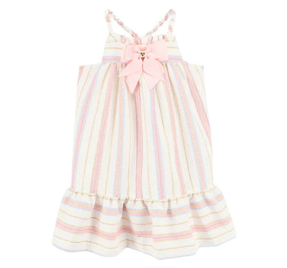 Oceana Jacquard Stripe Sun Dress