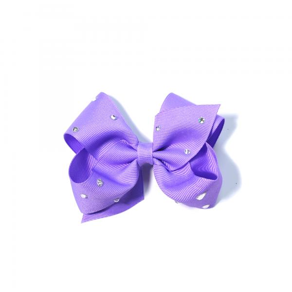 Small Gro BSC Bright Purple Bow W/Clr