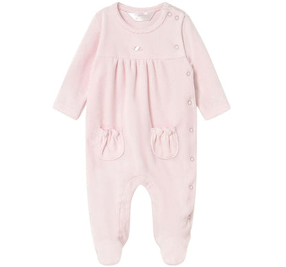 Pelele Tundosado Rosa Baby