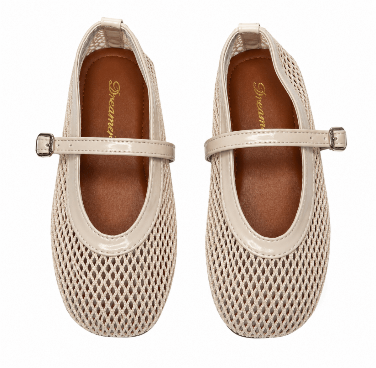 Lala Raffia Flats Ivory