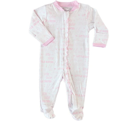 Zipper Footie Little Sister