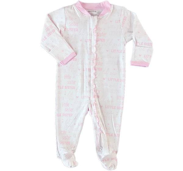 Zipper Footie Little Sister