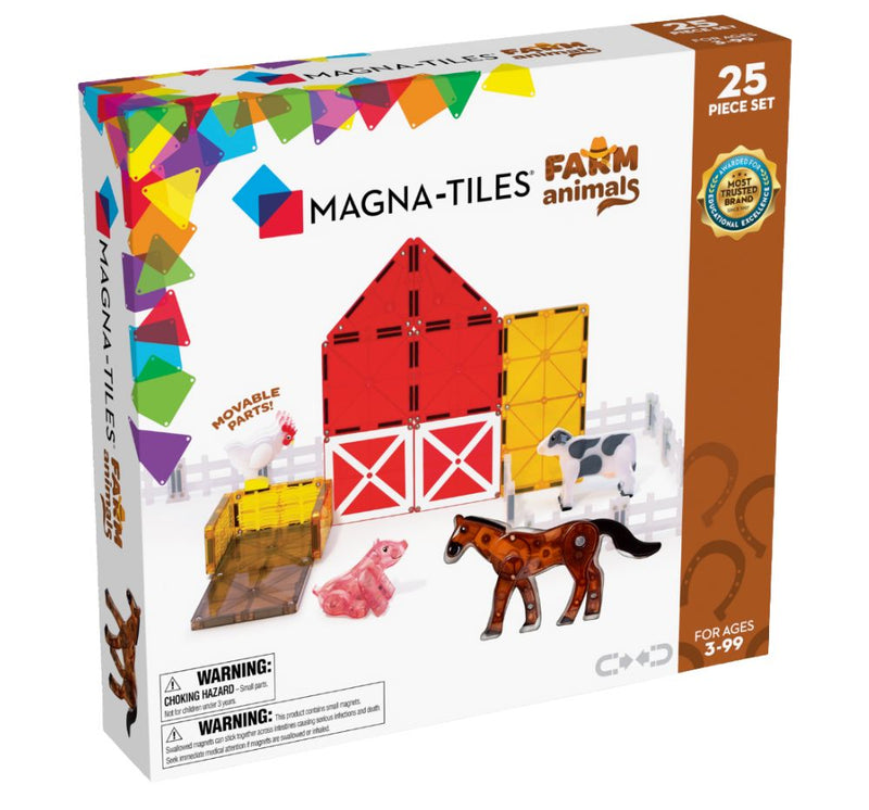 Magna-Tiles Farm Animals 25pzas