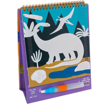 Magic Colour-In Pad Dinosaurs