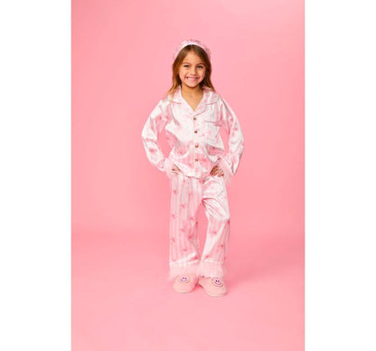 Bows Feather Silky Set
