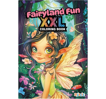 Fairyland Fun XXL Coloring Book