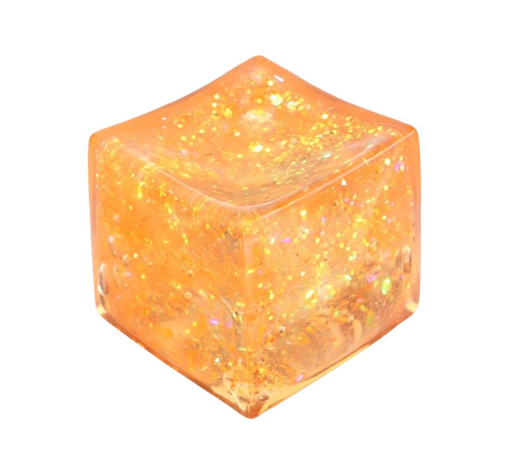 Dough Doughs Sugar Squish Cube Glitter