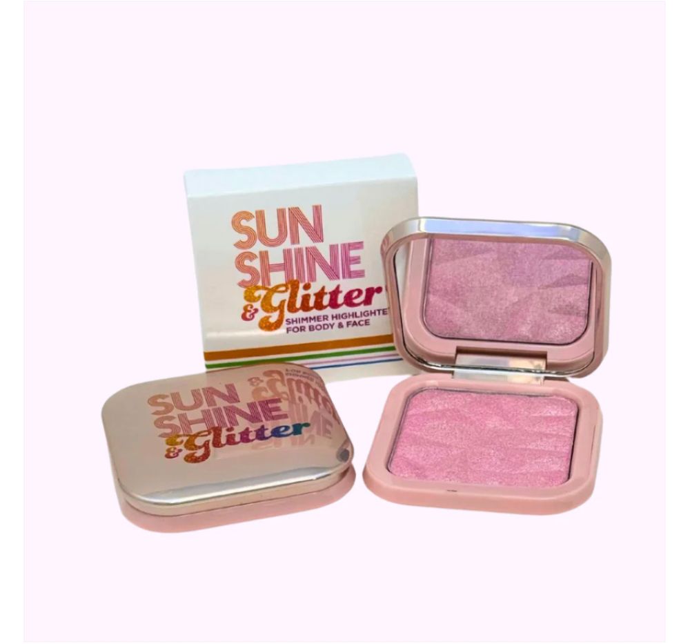 Highlighter Shimmer Compact Pretty in Pink