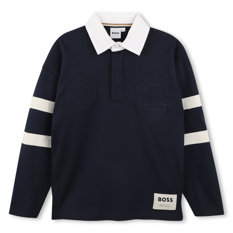 Polo Logo Stripes Navy