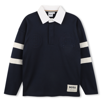 Polo Logo Stripes Navy