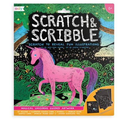 Scratch & Scribble Magic Unicorn