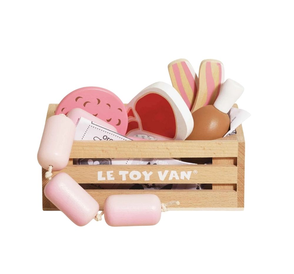 Butchers Wooden Market Crate